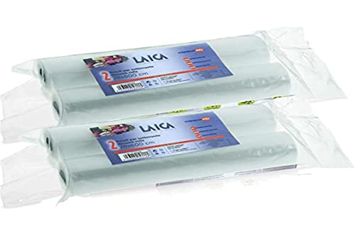 Laica 4 rotoli per sottovuoto e cottura sous vide