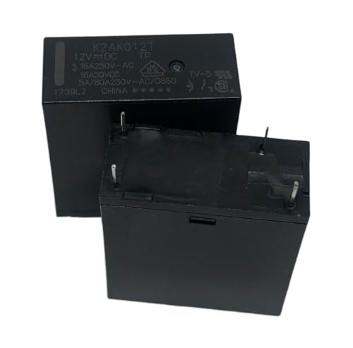 Relais K2AK012T 12V 16A à 4 broches pour circuit imprimé