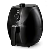 Freidora 3,2 L de Aire EMMA Sin Aciete - Envío 24h - EMMA - Depósito Antiadherente - Temporizador Regulable - Bajo Consumo, Alto Rendimiento de Electrodomésticos - Hogar y Hostelería (Manual, 3,2 L)