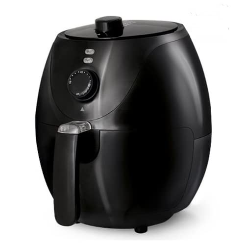 Freidora de Aire EMMA Sin Aciete - Envío 24h - EMMA - Depósito Antiadherente - Temporizador Regulable - Bajo Consumo, Alto Rendimiento de Electrodomésticos - Hogar y Hostelería (Manual, 3,2 L)