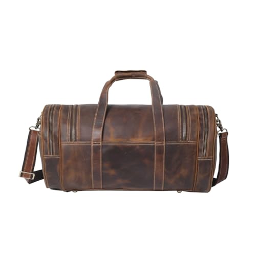 Retro Men's Handheld Travel Bag Large Capacity Leisure Bag Gym Bag3