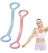 2 Pack Resistance Bands Figure 8 Exercise Bands for Women/Men, 2026 Elastic Bands for Working Out...