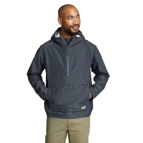 Anorak Eddie Bauer Rainpac hombre plegable para protegerse de la lluvia fina sin pasar calor