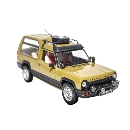 GEOQZRU Véhicule De Collection pour Adultes en Métal Moulé sous Pression Matra Kancho-1980 (épuisé)