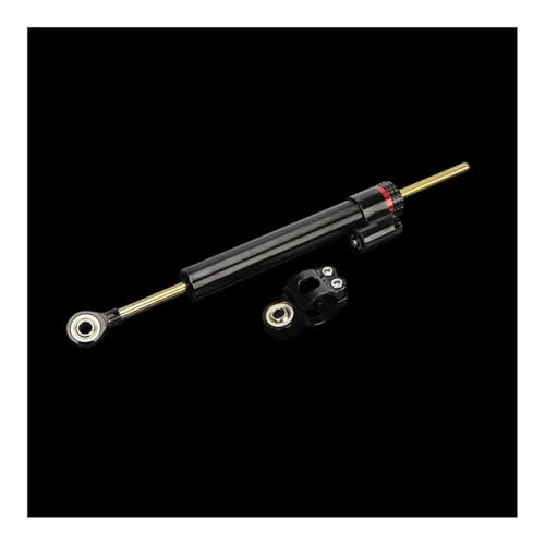 Amortisseur de direction moto réglable avec kit de support stabilisation avant