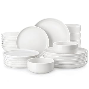 Malacasaplatesandbowlssets24piecesmodernporcelaindinnerwaresetfor6ceramicdishwaredisheswhitekitchendinnerdiningwaresetmicrowaveanddishwashersafeseriesluna Urban Country Home Decor Malacasa plates and bowls sets 24 pieces modern porcelain dinnerware set for 6 ceramic dishware dishes white kitchen dinner dining ware set microwave and dishwasher safe series luna urban country home decor
