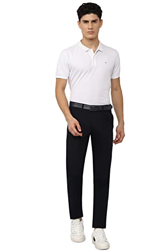 Image of Van Heusen Men's Mid Rise Regular Fit Ankle-Length Twill Chinos