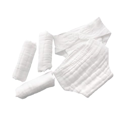 Image of BNF Cotton Pocket Dipaer Reusable Washable Adjustable for Infant Newborn Toddler S White | Baby | Diapering | Cloth Diapers