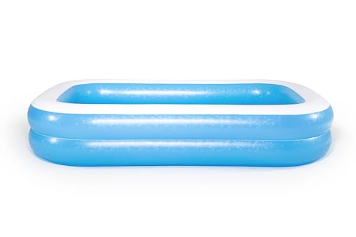 Bestway Family Pool, 262 x 175 x 51 cm & 54005 Aufblasbarer durchsichtiger Familienpool, 201 x 150 x 51 cm - Grün – Bild 5