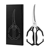 Geflügelschere | 2 in 1 mit Nussknacker und Schere für Lebensmittel | Edelstahl robust Multifunktionsschere für die Zubereitung von Lebensmitteln, Gemüse, Garnelen zu Hause