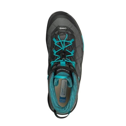 AKU Rocket Mid GTX - Damen, Schwarz-türkis, 41 EU