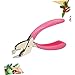 HONMEET Heavy Duty Staple Remover Pink Office Supplies Nail Puller Tool Handheld Stapler Removal Clip