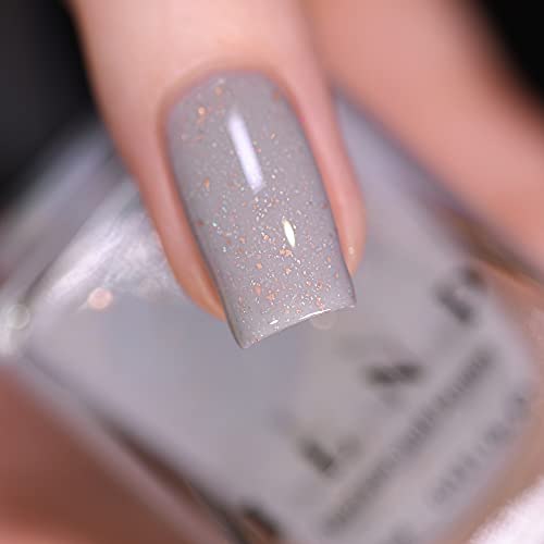 Image of ILNP Tombstone - Bone Grey Holographic Nail Polish