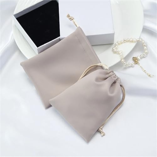 Bolsas de satén para joyas que evitan arañazos en pendientes y relojes 8