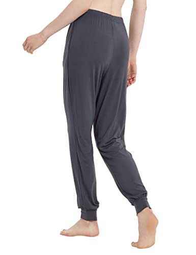 Image of GYS Women's Pajama Pants - Viscose Made from Bamboo, Joggers Pants with Pockets Comfy Lounge Sleep Pants Pj Bottoms