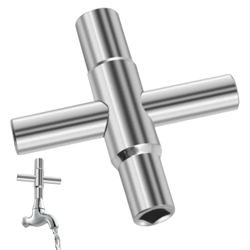 Vierkantschlüssel,4 Kant Schlüssel Wasserhahn,4 Wege Innenmaß 6,5mm/7,5mm/8,5mm/9,5mm Entlüftungsschlüssel,Innenvierkant Steckschlüssel Schaltschrankschlüssel für Stromzähler Wasser Elektrokasten Gas Vierkantschlüssel,4 Kant Schlüssel Wasserhahn,4 Wege Innenmaß 6,5mm/7,5mm/8,5mm/9,5mm Entlüftungsschlüssel,Innenvierkant Steckschlüssel Schaltschrankschlüssel für Stromzähler Wasser Elektrokasten Gas