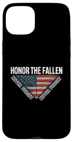 Honor the Fallen Never Forget �A���e�B�[�N���A�����J���� �X�}�z�P�[�X iPhone 15 Plus �p