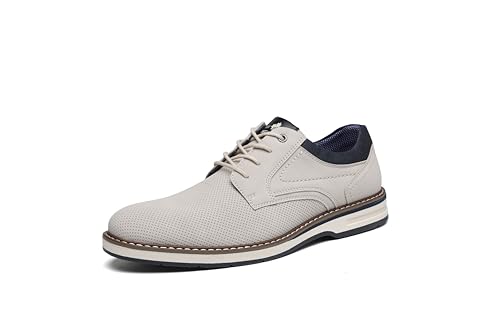 DECARSDZ Mens Dress Shoes Casual Oxford Shoes Business Formal Shoes Use for Business Social Gatherings Wedding Travel