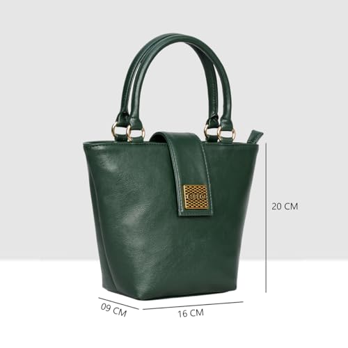Image of ESBEDA Structured Top Handle Handbag | Ladies Purse | Stylish Handbag | Gift Bag For Women