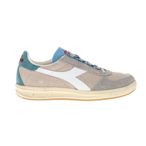 Diadora Mens B.Elite Tourney Pigskin Italia Lace Up Sneakers Shoes Casual - Beige