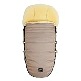 (PFLEGE) Der Lammfellfußsack ist handwaschbar bis 30°C in der Waschmaschine mit einem speziellen Waschmittel oder kann professionell gereinigt werden.