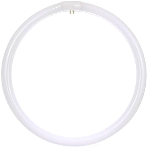 Sunlite 41315 FC12T9/CW T9 Round Fluorescent Circline Lamp, 32 Watts, 2100 Lumens, 4100K Cool White, RoHS Compliant, G10Q 4-Pin Base, 1 Pack Cover