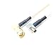 RF Cables TS9 Male Right Angle to SMA Male Right Angle with RG-316 RF Pigtail Jumper Cable 6