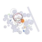 MAJORMENCH 60個 齿轮包 入り プラスチック製多種類ギア メカニカルモデル用 ロボット部品 おもちゃ車アクセサリー 軽量で持ち運び簡単 安定し