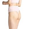 Yummie-Womens-Ultralight-Seamless-Lace-Insert-Shapewear-Thong Yummie womens Ultralight Seamless Lace Insert Shapewear Thong Panties, Lotus, Large-X-Large US