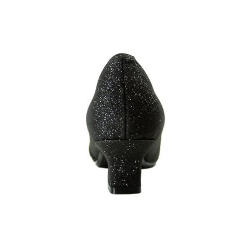 Floral Suzy Women's Wide Width Low Heel Evening Dress Pumps4