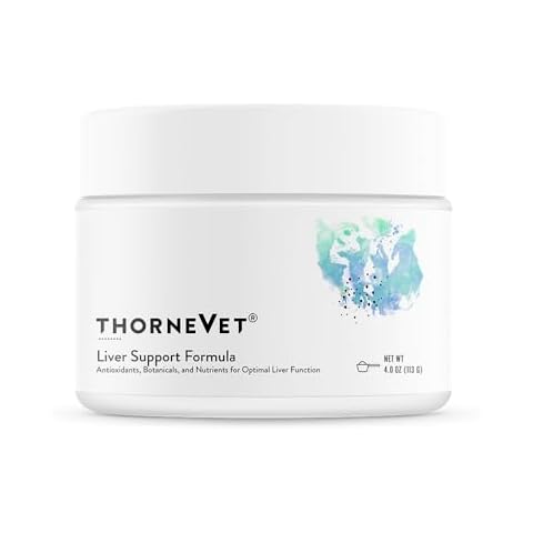 ThorneVet Liver Support Powder – Liver Support for Small Animals: Dogs & Cats, 90 Scoops Cover
