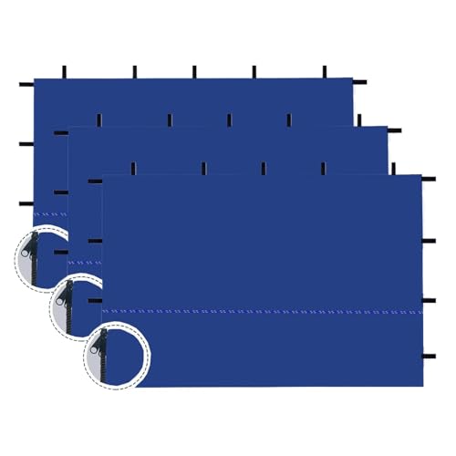 Parois latérales escamotables avec Attaches à, parois d'auvent réglables en Tissu Oxford, 305 x 200 cm, résistant aux intempéries, idéal pour Le Pique-Nique