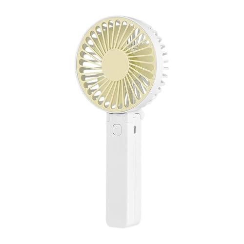 Ventilador portátil plegable, ventilador portátil – Ventilador portátil recargable por USB, pequeños ventiladores portátiles recargables personales para la playa, al aire libre, camping, trabajo