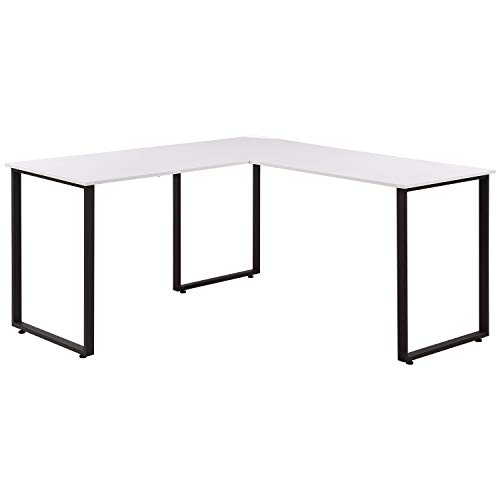 Buy Merax LShaped Workstation 59” Computer Corner Home Office PC Wood