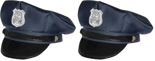 Boland 97053 - Bonnet de policier pour enfant - Chapeau de police - Shérif - Accessoire de costume - Carnaval - Fête à thème