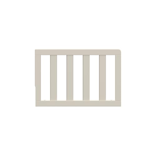 Image of Storkcraft & Graco Toddler Safety Guardrail with Slats (Frosted Oat) - GREENGUARD Gold Certified, Converts Compatible Storkcraft & Graco Crib to Toddler Bed, Each Guardrail Sold Individually