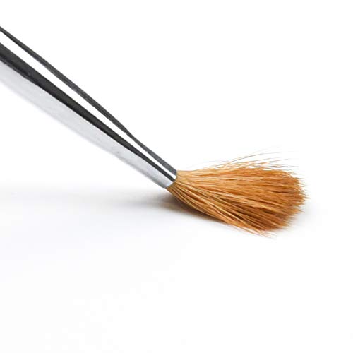 ANIVIA Acrylic Nail Brush Kolinsky Sable Acrylic Nail Art Brushes Nail Polish Brush Gel Nail Brushes For Acrylic Application #8 Gel Nail Brush Round Acrylic Nail Brush for Nail Art - Thumbnail 5