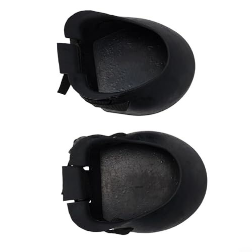 Botas de goma antideslizante para caballo, protección para actividades ecuestres al aire libre y pezuñas lesionadas, soporte de recuperación de heridas, 2 unidades, tallas M, L, XL (XL)
