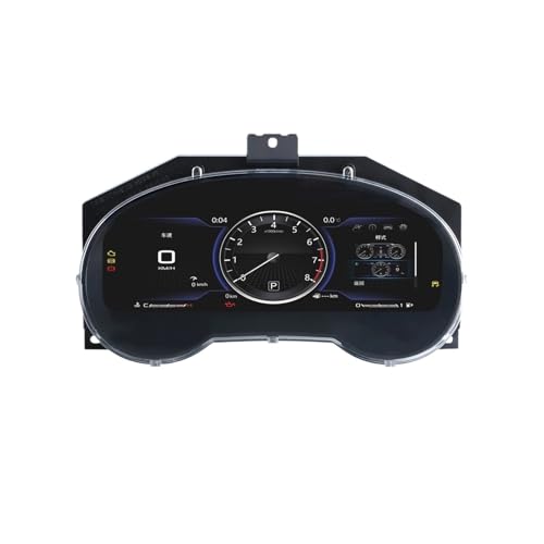 Tablero de instrumentos digitales LCD de 12.3" soluciona pantalla Nissan