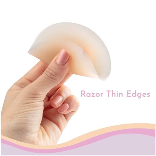 Image of Boob-eez Hypoallergenic Adhesive Nipple Covers (8 cm) Sweat Proof 100% Silicone, Non-Toxic, Reusable & Washable