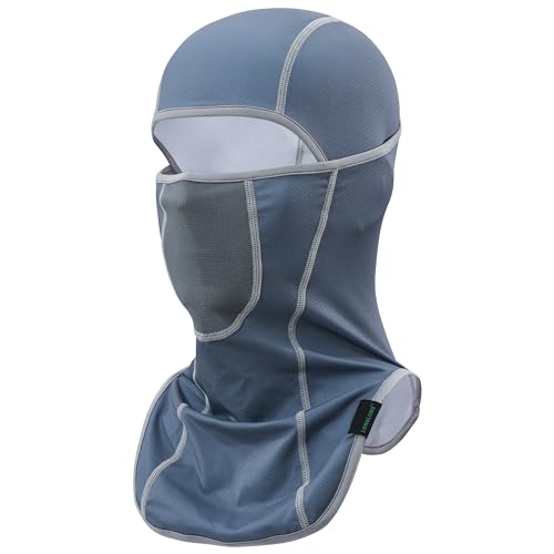 Image of LONGLONG Balaclava Face Mask- 2 Pcs Sun Protection Mask Dustproof, Breathable Summer Full Face Cover for Motorcycle, Cycling