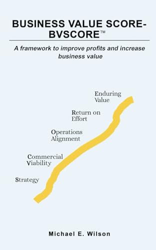 Business Value SCORE - BVSCORE TM: A framework to improve profits and increase business value