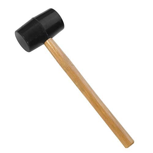 EuroTool Rubber Mallet For Metal Smithing - 8 Ounces