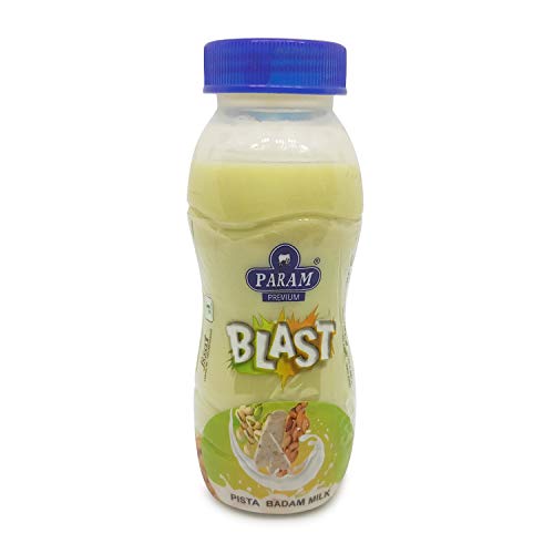 Image of Param Premium Blast Flavoured Milk - Pista Badam, 180ml