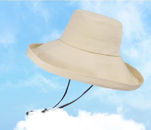 Sombrero de sol para mujer con ala ancha para verano miniatura 7