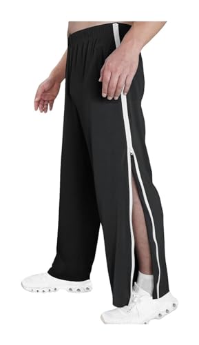 Pantalon de rééducation ample en taille 3XL noir