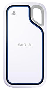 SanDisk Extreme Portable SSD für PlayStation 5 und PC's 1 TB, NVMe-SSD-Performance, Lesegeschwindigkeit bis zu 1000 MB/s, IP65 Wasser und Staubschutz, Fallsicherheit, Discord Nitro 1 Monat