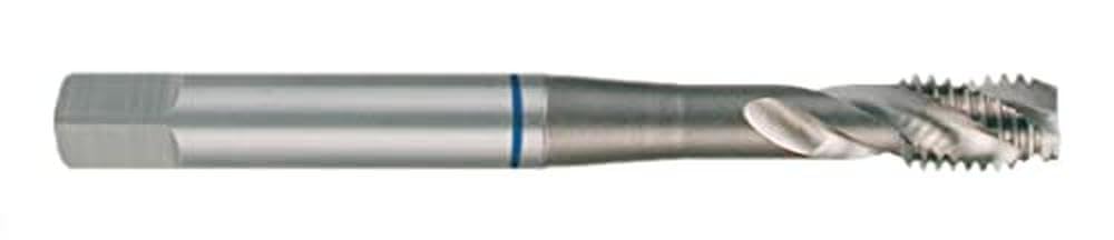 Ruko HSS Machine Tap, DIN 371, Ground, Bright Finish, M 8 x 1.25 mm Nominal Thread Size, 90.0 mm Length, R234080