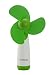 Intsun Handheld Portable Battery Operated Cooling Mini Fan Electric Personal Fans for Home and Travel (green)