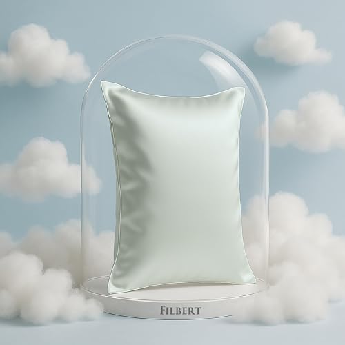 Image of Filbert Premium Satin Pillow Covers | Silky Satin Nights Where Comfort Meets Glamour | Best Gifting Collection - 18 inchx28 inch Inch - Silver Grey